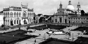 Gabinete Português de Leitura, na Praça da Piedade.
