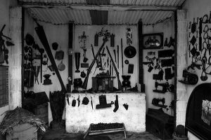 Interior do Museu Histórico de Canudos - Açude de Cocorobó.