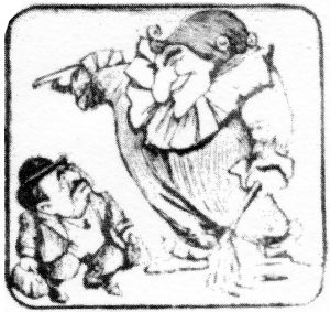 Momo: — Está muito conhecido. Rua, sacripanta que até a mim assassinou.