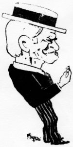 Tipos Populares. Lafaiete, caricatura de Brochado