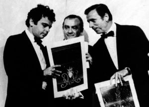 Premiação de Glauber Rocha em Cannes